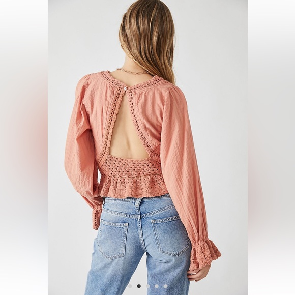 Free People Megan Crochet Top - Picture 2 of 12